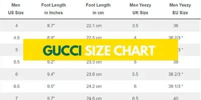 gucci pant size chart|is Gucci in italian sizing.